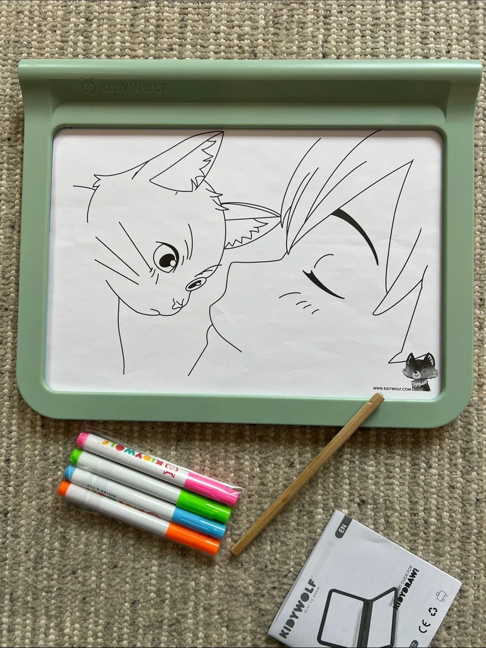 KIDYWOLF KIDYDRAW-PRO Light Up Tablet